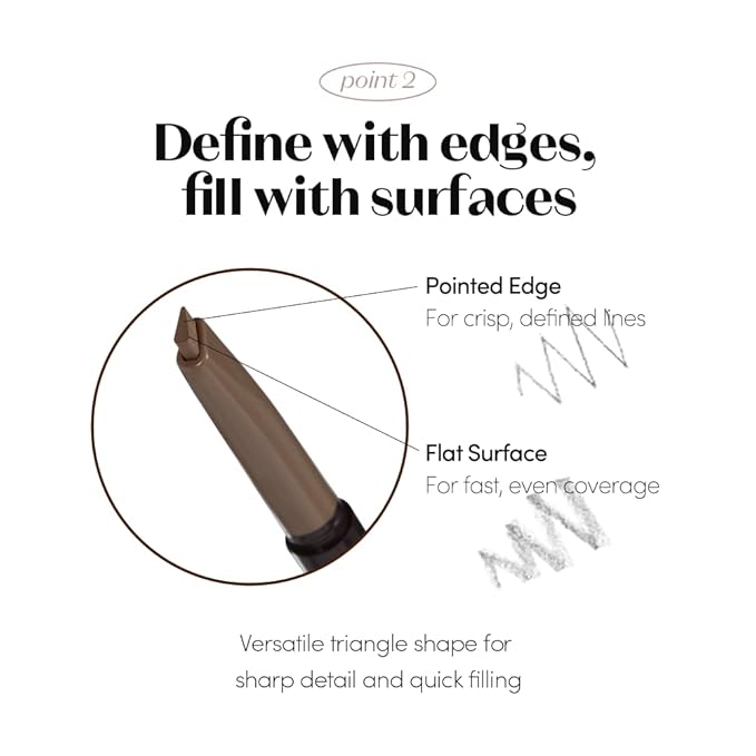 ETUDE Drawing Eye Brow Pro (Ash Brown) Eyebrow Pencil for women, Microblading, Long Lasting, Soft Textured Natural Daily Look, Korean Makeup, Beauty (0.008 Ounce)
