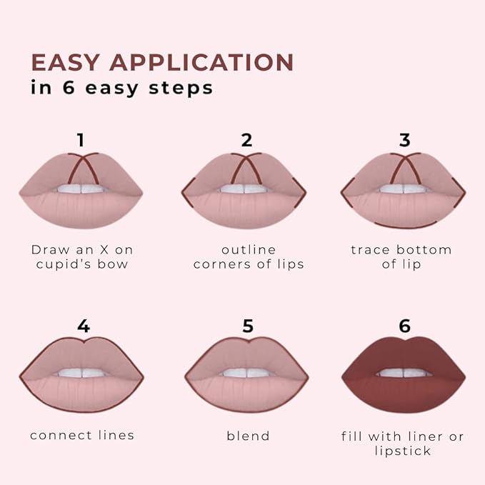 Honeybee Gardens Irresistible Charisma Lip Liner, Matte Medium Warm Berry Pencil for Defining Lips, Long-Lasting Creamy Lip Color, Precision Lip Pencil, Vegan Gluten-Free Makeup Beauty, 0.04 oz