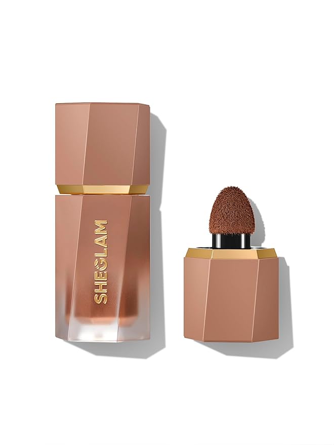 SHEGLAM Sun Sculpt Cool Toned Liquid Contour Stick Long Lasting Cream Bronzer Makeup - Earthy Sepia