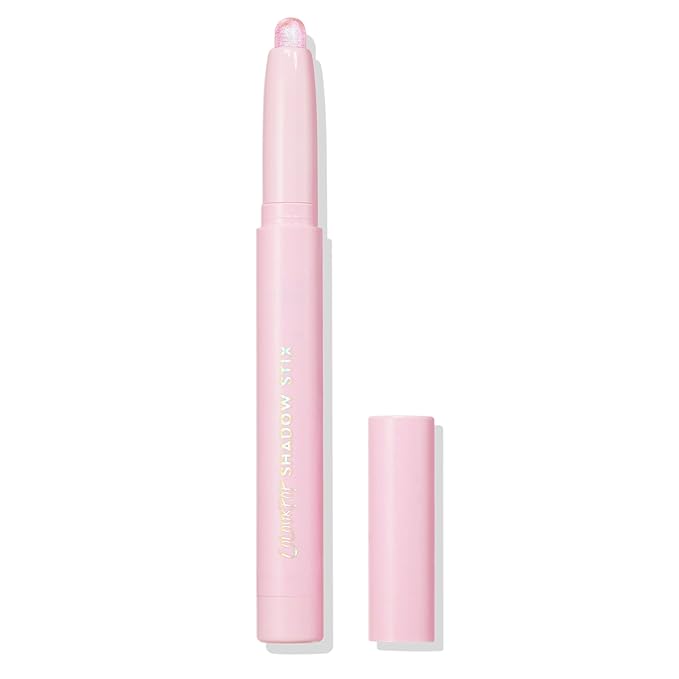 ColourPop Shadow Stix - Multichrome Cream Eyeshadow Stick with Long-Lasting Color - Multi-Use Cream Makeup with a Built-In Sharpener & Precise Tip for Easy Application -Disco Disco (0.05 oz)