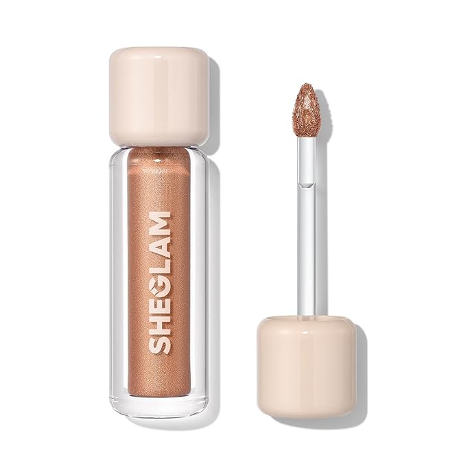 SHEGLAM Airglow Eye Tint 16 Hours Long-Lasting Liquid Eyeshadow Shimmer High-Impact Color Single Eyeshadow - Horizon