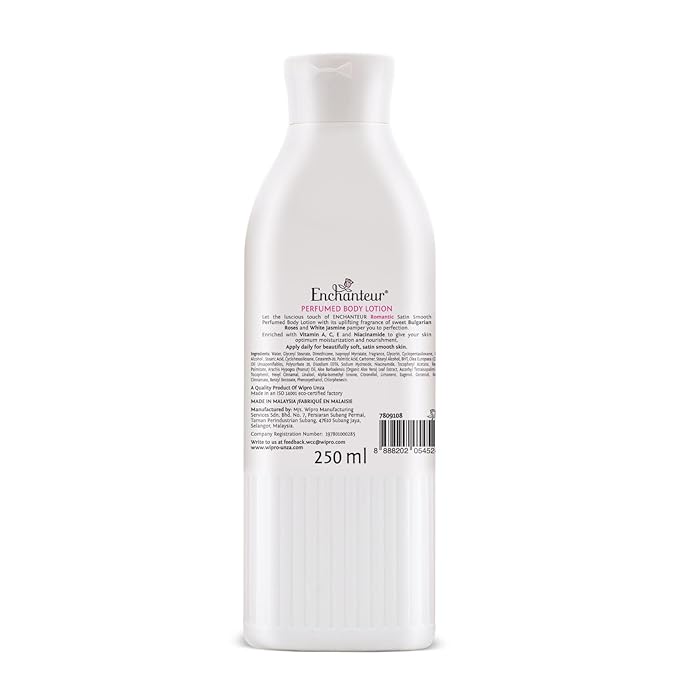 Enchanteur Perfumed Body Lotion Moisturesilk Enticing 250 Ml