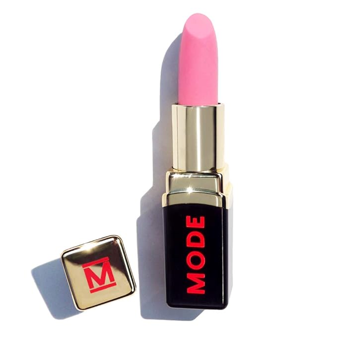 MODE Ballerina Pink Virgin Matte Areni Noir Lipstick BETWEEN US Long Lasting Rich Lip Color, Nourishing Natural Skincare Fruit Oils, Organic Shea Butter, Cruelty Free