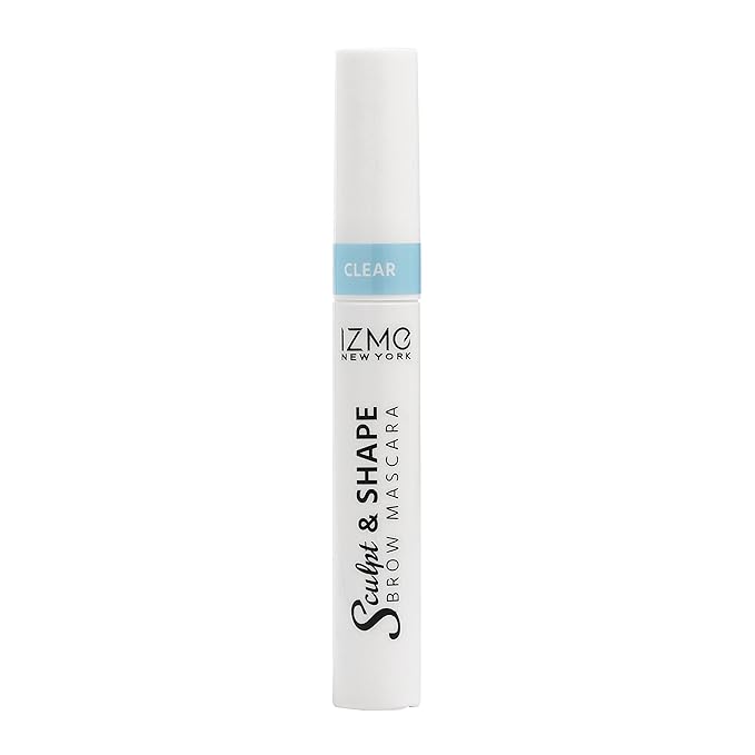 IZME New York SCULPT & SHAPE BROW MASCARA TWIN PACK/CLEAR, CHOCOLATE / 7.0 ml Each