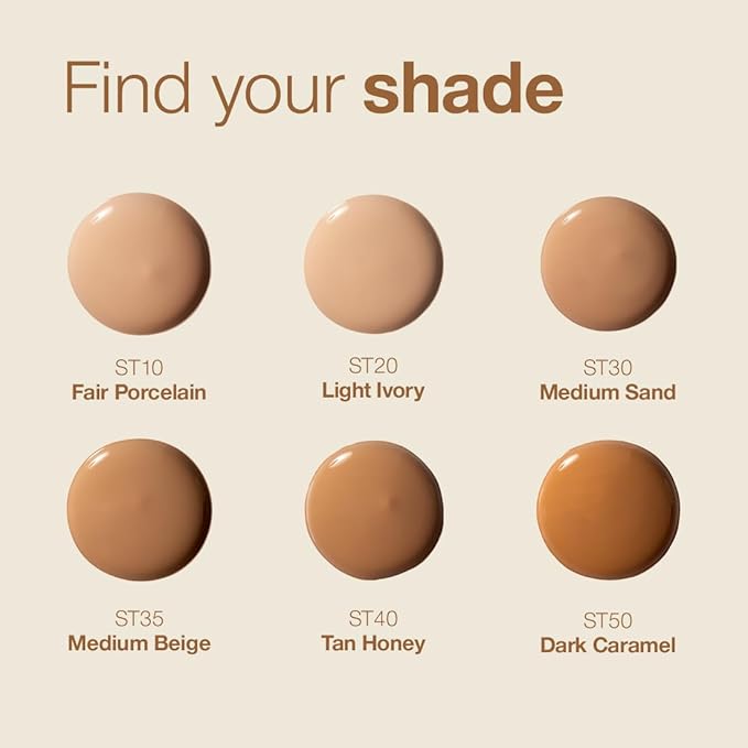 Palladio Skin Tint with Aloe, Niacinamide and Hyaluronic Acid, Sheer to Medium Coverage, Glowy Finish, Brightening and Blurring Lightweight Foundation Makeup (Fair Porcelain)