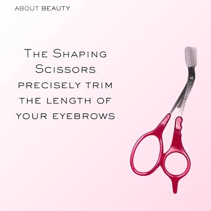 Brow Wow - 3 Eyebrow Groomers for Shaping, Grooming, and Styling, Made with Japanese Steel for Painless Removal and Shaping of Facial Hair