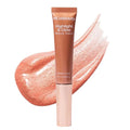 MCoBeauty - Highlight and Glow Beauty Wand - Buildable Liquid Highlighter - Peach Coral Shade - Liquid Cream with Cushion Applicator for Soft, Radiant Finish - Highlighters Makeup