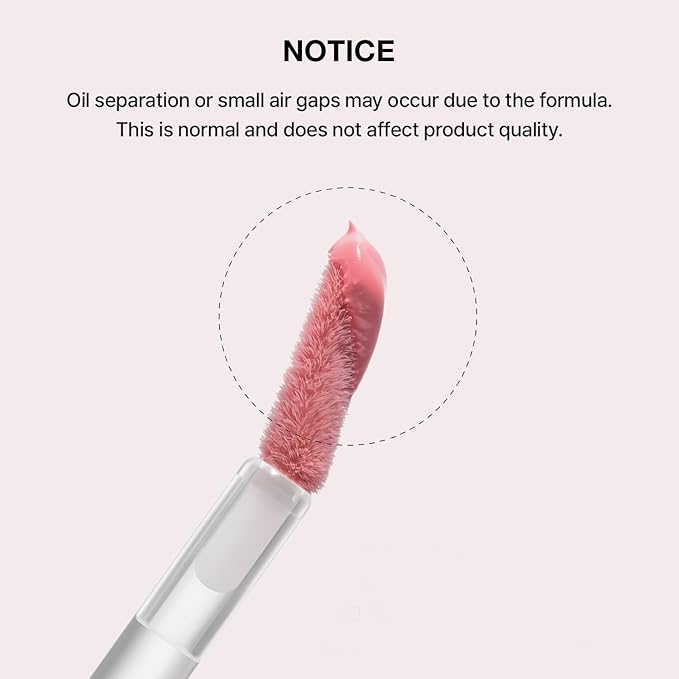HEVVY MAKEUP Blurring Slip Fit Lip and Cheek Stain, Korean Airy Velvet Matte Lip Tint Stain with Creamy Soft Texture, Long Lasting & Lightweight Lip and Cheek Tint - Cotton Coral 0.13 fl oz / 3.7 ml
