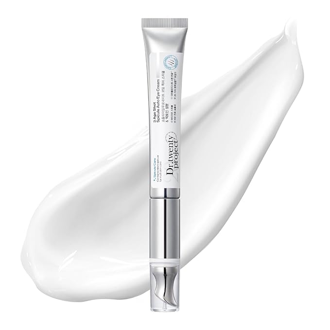 Lifderm Eye Cream with Collagen & Vibrating Device for Wrinkles, Anti-Aging, Dark Circles – Lifting, Firming, Tightening, Depuffing, Nourishing Korean Skincare (20ml 0.6 fl oz)