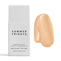 Summer Fridays Sheer Skin Tint with Hyaluronic Acid, Diminishes Uneven Tone, Sheer to Light Coverage, Shade 1, Fair with Neutral Peach Undertones (1 Fl Oz)