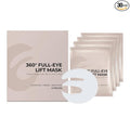 2% Caffeine 360° Full Eye Lift Mask (8 Pairs) - Bio-Collagen & Hyaluronic Acid Eye Patches for Dark Circles, Puffiness & Wrinkles - Hydrating Anti-Aging Overnight Eye Mask for Sensitive Skin