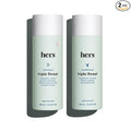 hers Triple Threat Shampoo & Conditioner Set - Biotin, Saw Palmetto, & Pumpkin Seed Oil Formula - Thickens & Hydrates - Color-Safe, Paraben-Free, Vegan - Napa Rose Scent - 6.4 Fl Oz, 2 Count