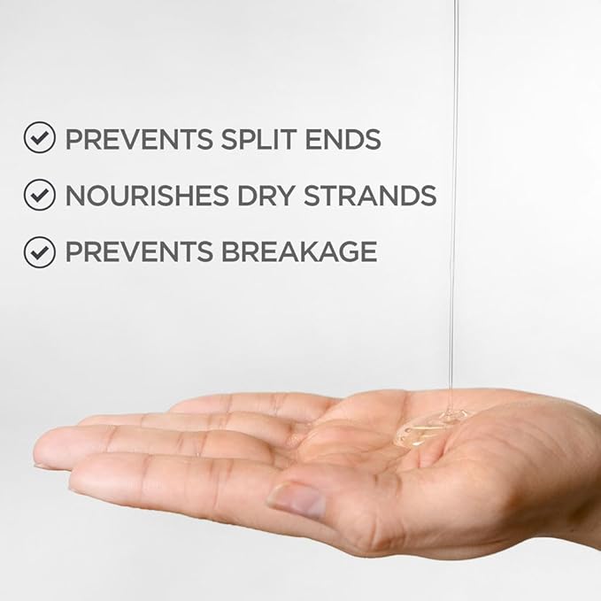 BioSilk Silk Therapy Original, Reconstructing Leave-In Hair Treatment, Adds Shine, Smooths & Prevents Split Ends, Sulfate-Free, Paraben-Free, Cruelty-Free, 12 Oz
