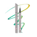 Multichrome Eyeliner Liquid Liner, Glitter liquid eyeliner waterproof, Metallic Intense Color Shifting Colorful Eyeliner, Long wearing, Ultra-Fine Tip Smudge-proof #04