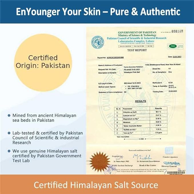 3-in-1 Micronized Himalayan Salt Scrub Paste for Face – 3 Skin Benefits: Younger Appearance, Deep Hydration & Anti-Wrinkle (10 oz / 283 g)