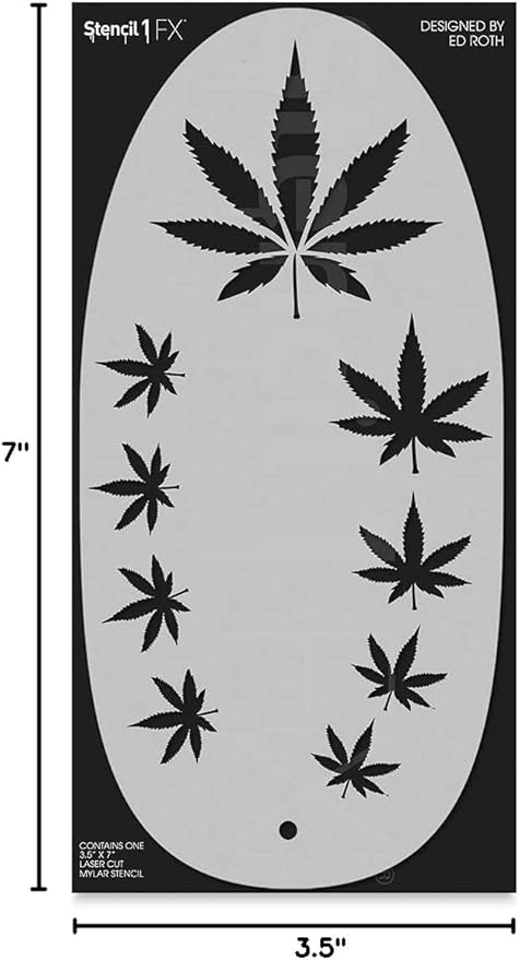 Stencil1FX Mary Jane Makeup Stencil Quality Reusable Stencils for Costumes, Dress Up, Halloween, Cosplay, Face Painting, Raves, Festivals, Parades, Parties, Parades, Parties