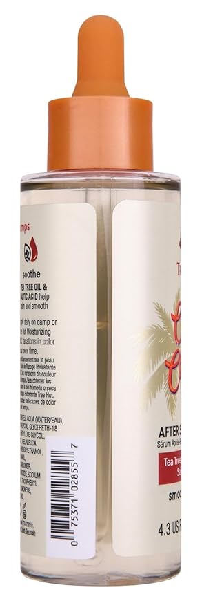 Tree Hut Coco Colada After Shave Serum, Helps Keep Skin Smooth & Soothed After Shaving, Sensitive, 4.3 Fl Oz