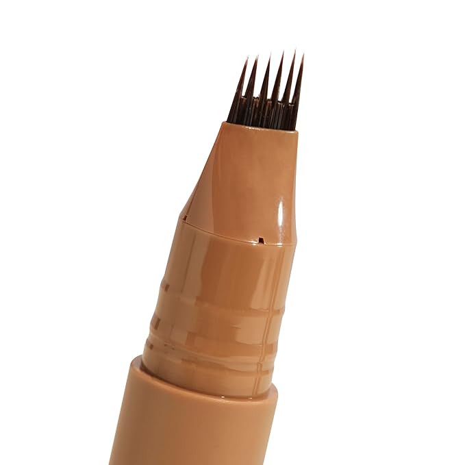 Revolution Beauty London Instant Brow Hair Pen, Precision Applicator for Hair-Like Strokes, Long-Lasting Eyebrow Pen, Cool Brown, Vegan & Cruelty-Free, 0.06 fl oz