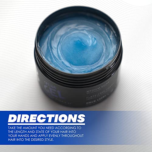 L3 Level 3 Cream Gel - Provides Volume and Medium Hold - With Vitamins to Nourish and Protect Hair Level Three Mens Hair Styling Cream (1000 ML, Large)