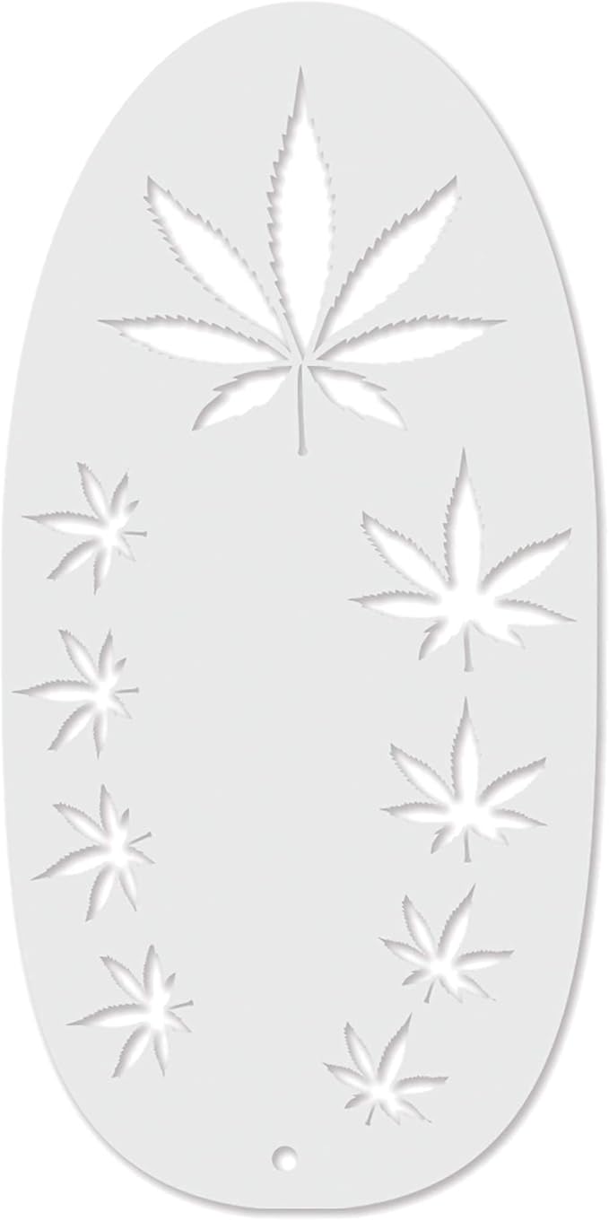 Stencil1FX Mary Jane Makeup Stencil Quality Reusable Stencils for Costumes, Dress Up, Halloween, Cosplay, Face Painting, Raves, Festivals, Parades, Parties, Parades, Parties