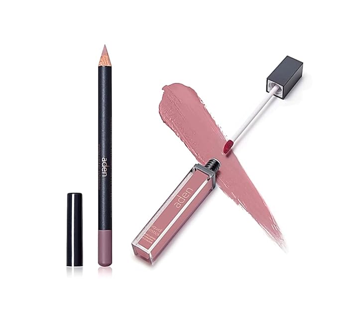 Lipstick for Women & Lip Liner Pencil – Liquid Matte Lipstick Long Lasting – Lip Combo Sets with Lip Stain Long Lasting Waterproof & lip liner stain – Lip Kit Pigmented-Non Smudge-Made in Italy 15