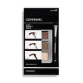 COVERGIRL - Easy Breezy Brow Powder Kit, three shades brow definer, professional double-ended angled brush, effortless, 100% Cruelty-Free