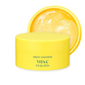 GOODAL Green Tangerine Vitamin C Eye Patches 60 Sheets – Hydrating Gel Under Eye Masks for Tired Puffy Eyes, Korean Skincare, Glass Skin Look, Daily Self Care Essentials