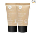 Luseta Rice Water Shampoo and conditioner Set Strengthening & Nourishing Revitalizes Shine for All Hair Types Hydrating & Frizz Control for Women and Men 1.01oz*2