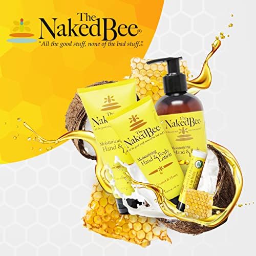 The Naked Bee Foot Balm for Restoration Heel (2 oz) Orange Blossom Honey Foot Balm - Intensive Repair & Cracked Heel Treatment - Deeply Moisturizing & Nourishing for Dry, Tired Feet