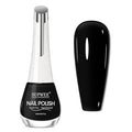 Black Nail Polish, Large Volume Quick Dry Air Fast Drying Fingernail Polish Nail Art DIY Home Manicure for Women 16ml/0.54 oz