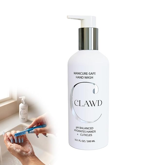 Hand Soap for Women - Gentle Manicure-Safe Hand Wash with Moisturizing Formula - Ideal for Maintaining Manicures, Premium Hand Soaps for Soft and Clean Hands | 300ml/10.14floz