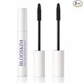Blooskim Mascara for Older Women 60 Plus: Black Prime Lash Mascara - Prime Mascaras for Mature Women Makeup - Hypoallergenic Non-Clumping Formula for Sensitive Eyes, 5.5g - 2Packs