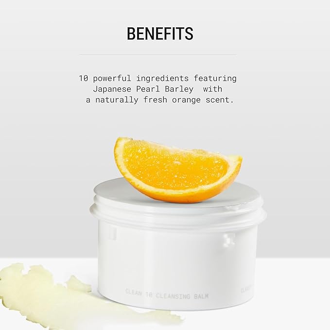 JUNO & Co. JADE Clean10 Cleansing Balm - Effortlessly Removes Makeup & SPF - 2.87oz Makeup Remover Balm Refill 2-Packs