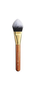 Desert Oak Series BloomFluff Powder Brush - 45mm Large Heart-Shaped Face Brush for Setting Powder & Bronzer, Premium Bubinga Wood Handle (CM 196)