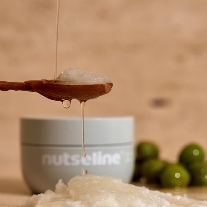 Nutseline Aroma Nut Gray Scrub 200ml Korean Skin Care – Exfoliating & Moisturizing Body Scrub, Removes Dead Skin Cells, Smooths & Nourishes, Aromatherapy Blend, Contains 17 amino acids