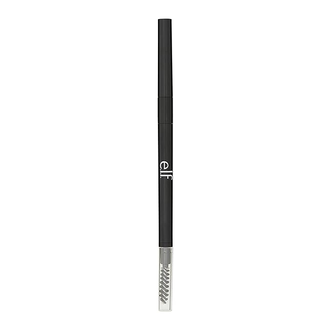 e.l.f. Ultra Precise Brow Pencil, Dual-Ended, Ultra Fine Tip Defines & Fills Eyebrows, Creamy Formula, Vegan & Cruelty-Free, Neutral Brown