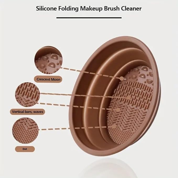 HGHDBT 53Pcs Brown Makeup Brushes Set Professional Makeup Kit Multi-functional Makeup Tool Set with Facial Makeup Accessories, Foundation Makeup Brush Kit Eye and Face Make up Brushes & Tools
