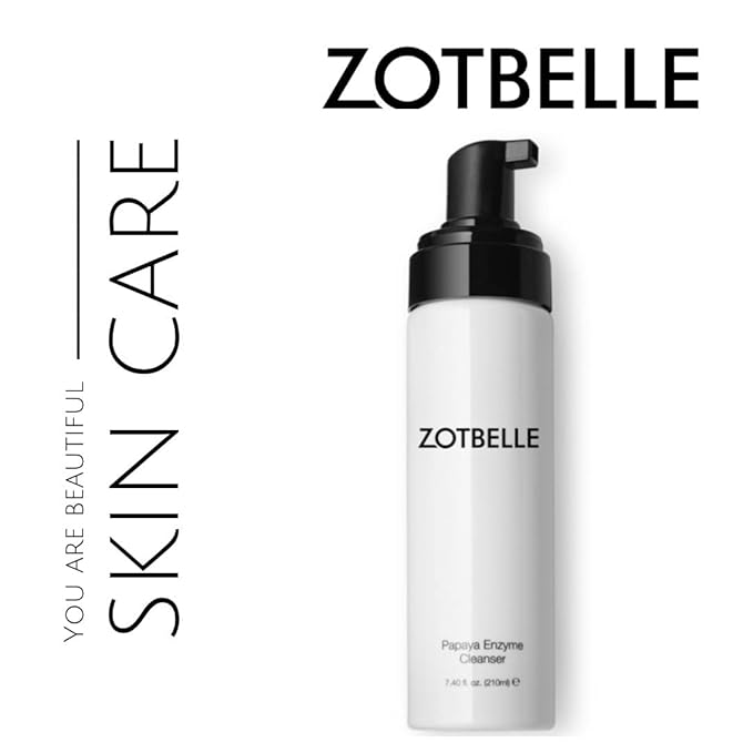 ZOTBELLE PAPAYA ENZYME CLEANSER A Gentle Foaming Cleanser with Papaya Extract. Removes Impurities & Dull Surface Cells, Giving a Brighter and Smoother Complexion.