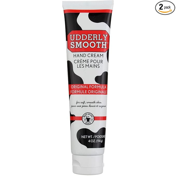 Udderly Smooth Hand Cream 4 Oz (Pack of 2)
