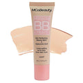 MCoBeauty Miracle BB Cream Light - Skin Tint Foundation Primer with Hyaluronic Acid Glycerin - Lightweight Dewy Coverage Tinted Moisturizer for Face - Vegan Cruelty Free Makeup, Tone Balancing