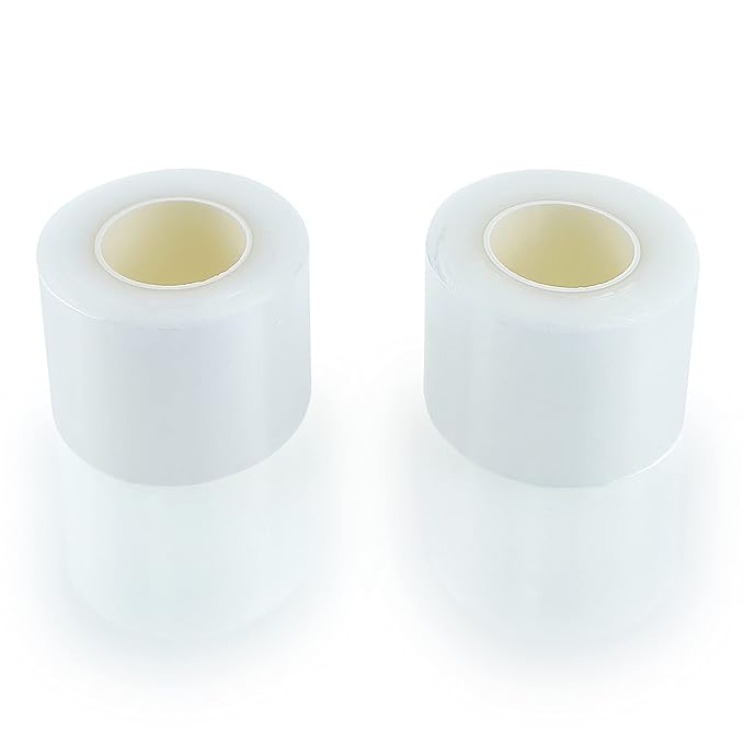 2 X 60mm [1000 Feet Per Roll] Premium Numbing Preservative Film by Ink Permanent Plastic Wrap for Tattoos, Microblading, Lip Tattoo, Eyebrow Lamination & Lash Lift – 42 or 60 mm width 300 Meters