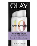 Night Eye Cream for Younger Look | Retinol & Niacinamide by Olay