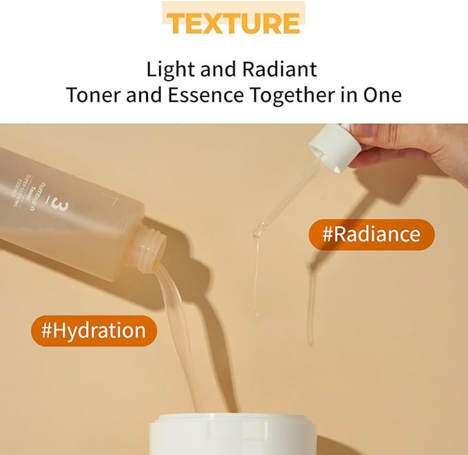 numbuzin No.3 Toner Pads | Radiance Glowing Jumbo Essence Pad | Clear Glowing Skin, Texture Care | Biodegradable Vegan, Bifida, Niacinamide | 70 Pads/5.07 fl. oz.
