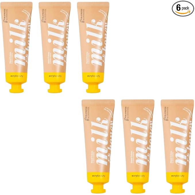 AVRYBEAUTY Milk & Honey 1.5oz Shea Butter Lotion, 6 pack- Milk And Honey, Milk And Honey Scented, Natural Scents, Vegan Lotion, Moisturizing, Spa, Relaxation, Hand Lotion, Hand Care