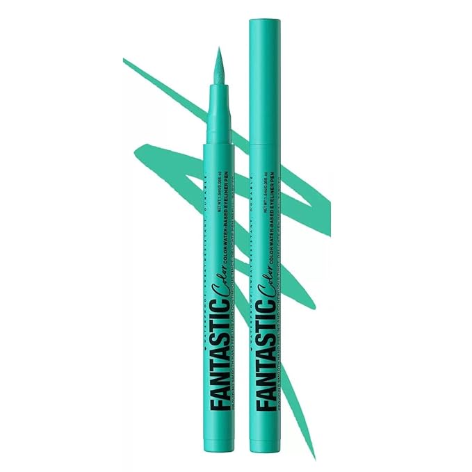 Green Liquid Eyeliner Waterproof Smudgeproof Green Eyeliner Pencil Long Lasting Hypoallergenic (03#)