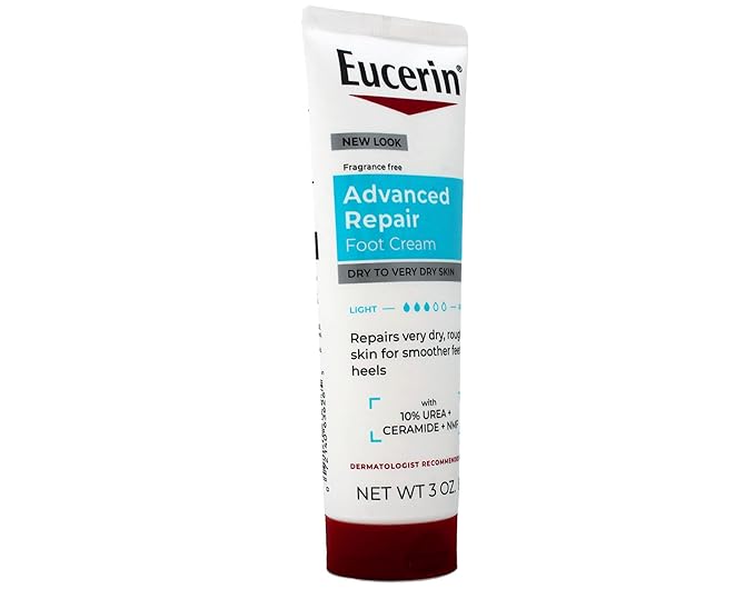 Eucerin Intensive Repair Foot Creme 3 Oz (Pack of 2)
