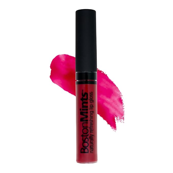 Go Sox! Lip Gloss (.25oz) Vegan, Gluten-Free, Cruelty-Free Formula With Aloe, Vitamins C & E, Spearmint Extract and a Sheer Shine Finish for Soft, Fuller-Looking, Hydrated Lips