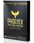 (Pack of 2) Phoenix Foot Peel for Men - Extra Large - Extra Strength - Exfoliating Dry Feet Treatment - Callus Remover - Unscented - Paraben and Fragrance Free