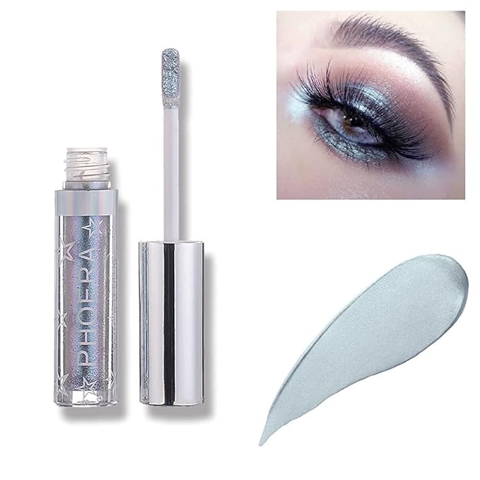 Liquid Eyeshadow, Waterproof Glitter Shimmer Sparkle Eye Stick Easy To Wear Long Lasting Eyeliner Eye Pencil Makeup Cosmetics（A111