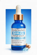 GHK-Cu Peptide Serum 1.5% Copper Peptides Facial Serum for Fine Lines, Skin Elasticity and Anti-Aging, Made in USA, 2 Fl Oz